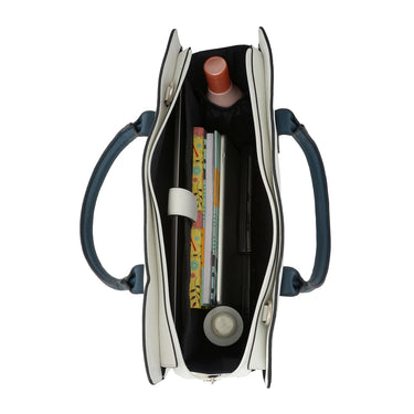 United Colors of Benetton Elisa Woman's PU Tote White