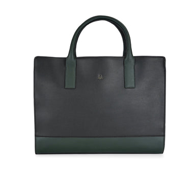 United Colors of Benetton Elisa Woman's PU Tote Black