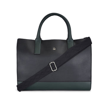 United Colors of Benetton Elisa Woman's PU Tote Black