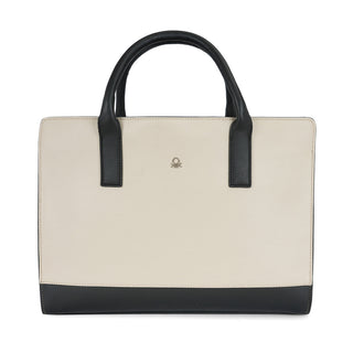 United Colors of Benetton Elisa Woman's PU Tote Beige