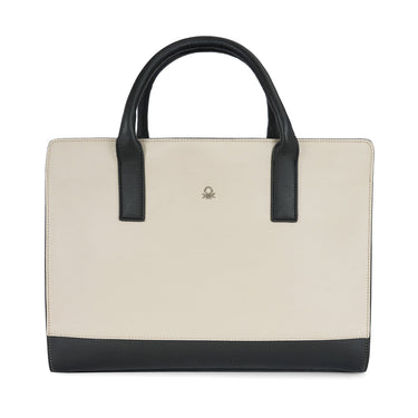 United Colors of Benetton Elisa Woman's PU Tote Beige