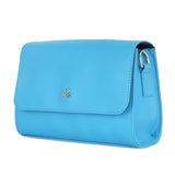 United Colors of Benetton Giana Woman's PU Shoulder Bag Aqua