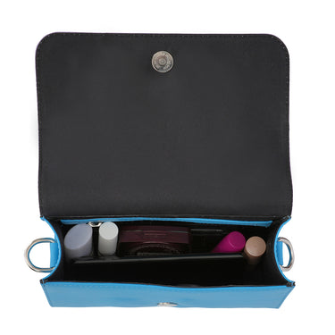 United Colors of Benetton Giana Woman's PU Shoulder Bag Aqua