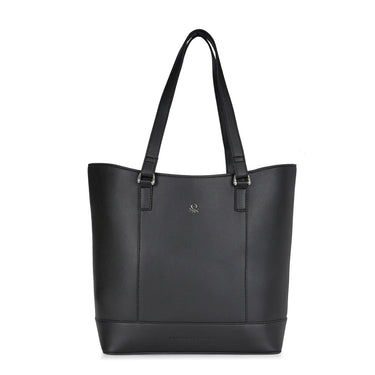 United Colors of Benetton Delphine Woman's PU Tote Black