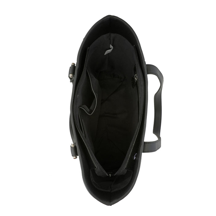 United Colors of Benetton Delphine Woman's PU Tote Black