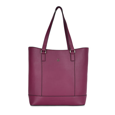 United Colors of Benetton Delphine Woman's PU Tote Burgundy