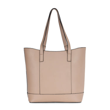 United Colors of Benetton Delphine Woman's PU Tote Cream