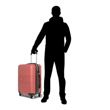 Tommy Hilfiger Stanford Hard Luggage Burnt Orange Cabin