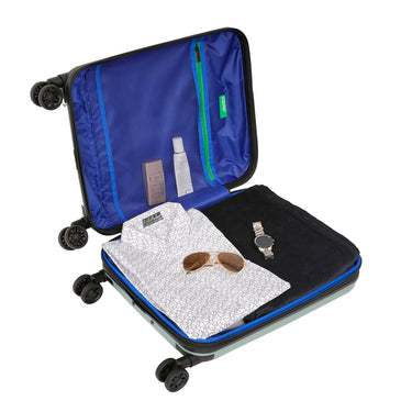 United Colors of Benetton Ryzen Hard Luggage Green