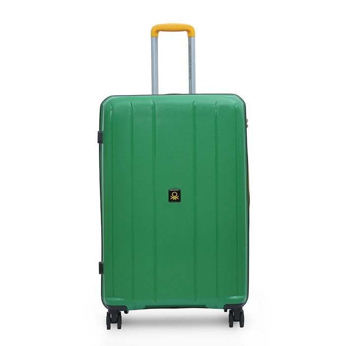 United Colors Of Benetton Wayfarer Hard Luggage Ben Green Cargo