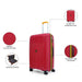 United Colors Of Benetton Wayfarer Hard Luggage red Cargo