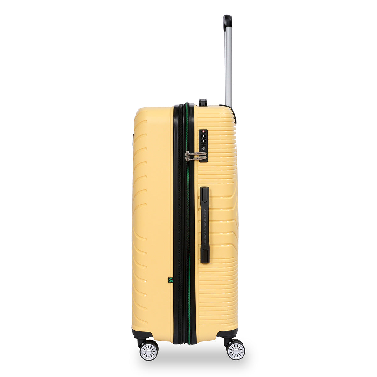 United Colors of Benetton Jasper Hard Luggage yellow