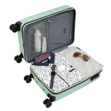 Aeropostale Stout Hard Luggage Mint Green Cabin