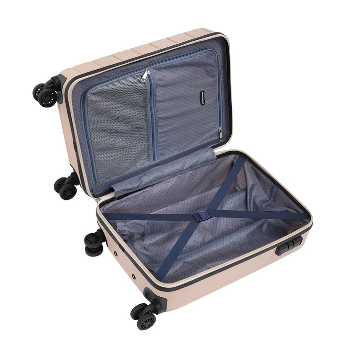 Aeropostale Stout Hard Luggage Beige Cabin