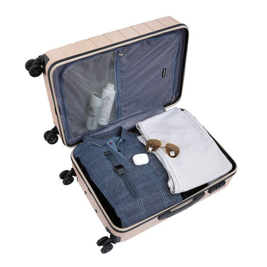 Aeropostale Stout Hard Luggage Beige Mid