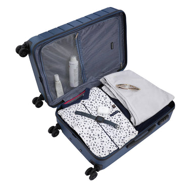 Aeropostale Stout Hard Luggage Navy Mid