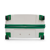 United Colors of Benetton Emerald Hard Luggage white