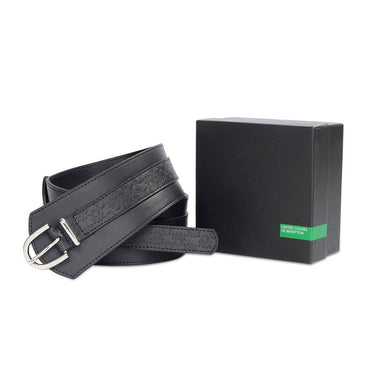 United Colors of Benetton Sonnet Women's Non Reversible  Belt Black