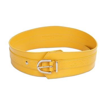 United Colors of Benetton Sonnet Women's Non Reversible Belt Yellow