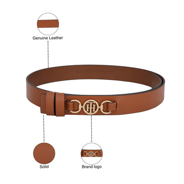 Tommy Hilfiger Small Leather Goods Kushina Women's Non Reversible Belt tan