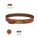 Tommy Hilfiger Small Leather Goods Kushina Women's Non Reversible Belt tan