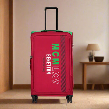 United Colors of Benetton Topaz Soft Luggage Red