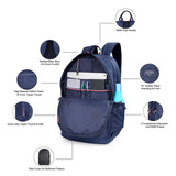 Tommy Hilfiger Cosmicquest Back to School Backpack Navy