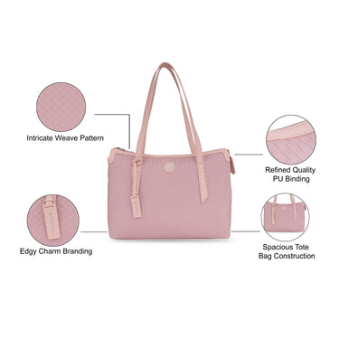 United Colors of Benetton Julia Tote pale lilac