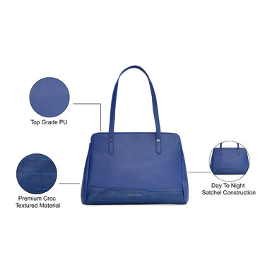 United Colors of Benetton Alina Satchel Navy
