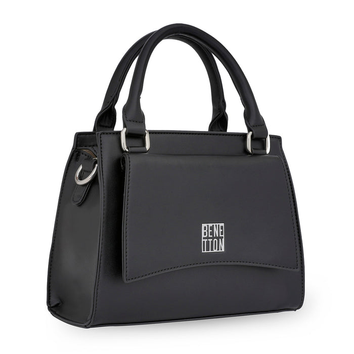United Colors of Benetton Amora Mini Satchel Black