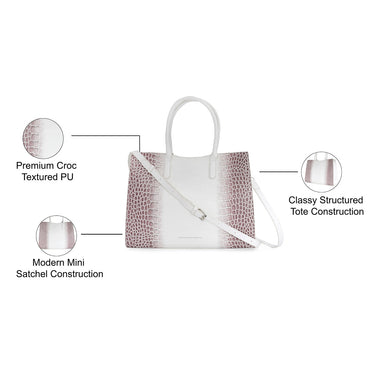 United Colors of Benetton Kamlyn Satchel White