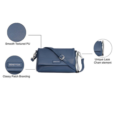 United Colors of Benetton Lilly Sling Navy