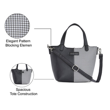 United Colors of Benetton Agnes Mini Tote Black