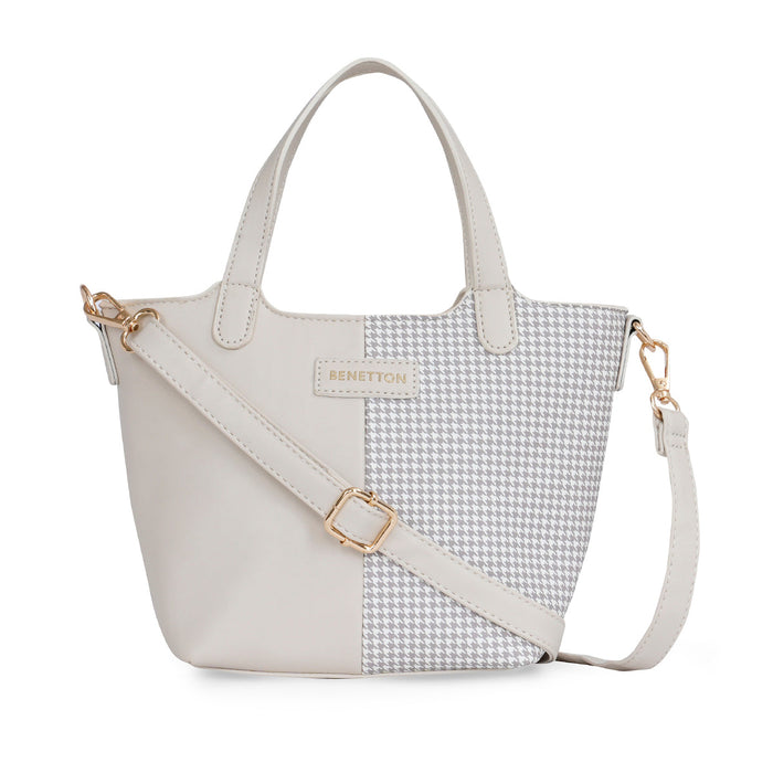 United Colors of Benetton Agnes Mini Tote Beige
