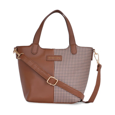United Colors of Benetton Agnes Mini Tote Brown