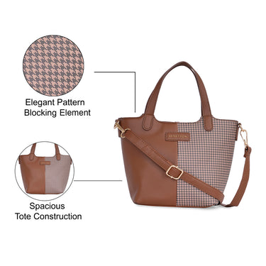 United Colors of Benetton Agnes Mini Tote Brown