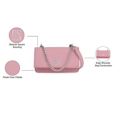 United Colors of Benetton Erna Sling Pink