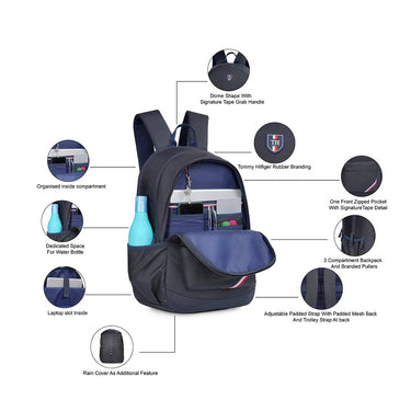 Tommy Hilfiger Nadal Laptop Backpack Navy