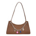Aeropostale Emalia Baguette Handbag Brown