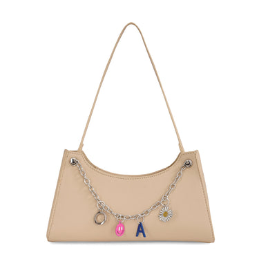 Aeropostale Emalia Baguette Handbag ivory