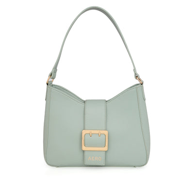 Aeropostale Enid Baguette Handbag Blue