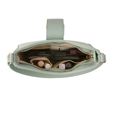 Aeropostale Enid Baguette Handbag Blue