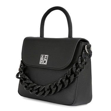 Aeropostale Rena Mini Satchel Handbag Black