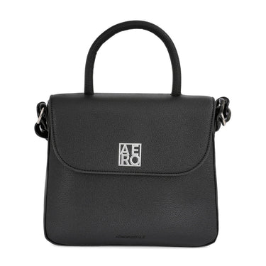 Aeropostale Rena Mini Satchel Handbag Black
