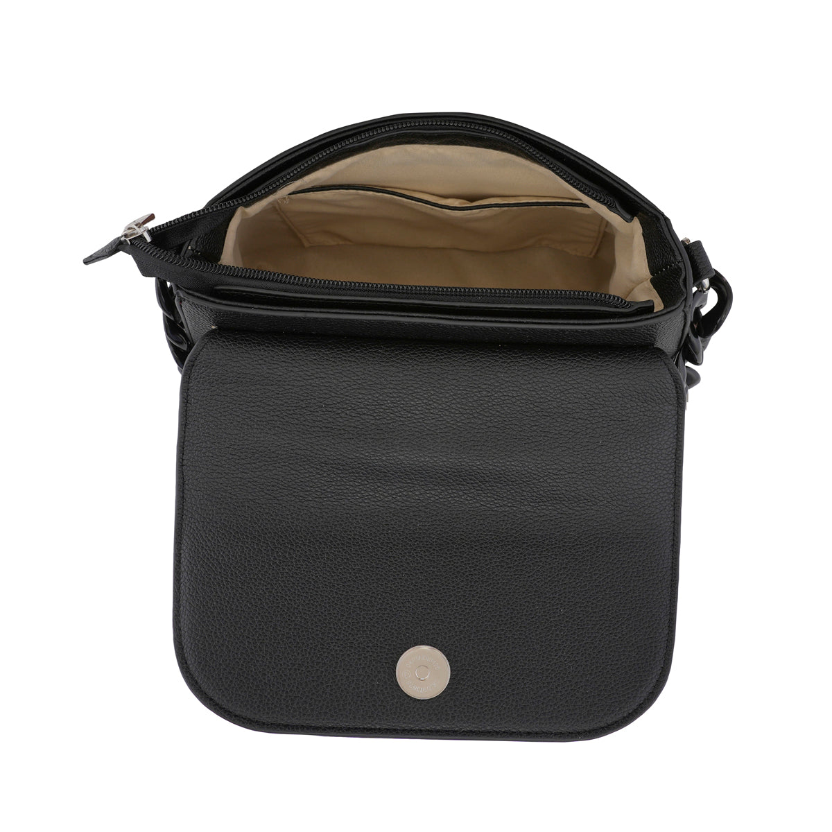 Aeropostale Rena Mini Satchel Handbag Black