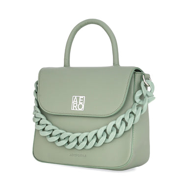 Aeropostale Rena Mini Satchel Handbag Blue