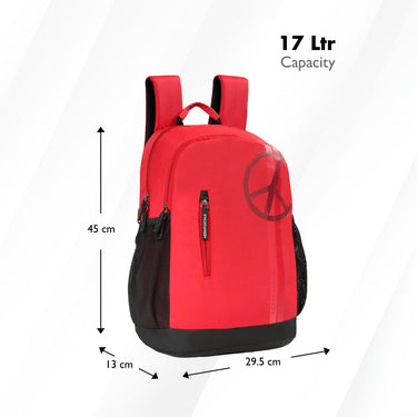 Aeropostale Xenia Non Laptop Backpack Red