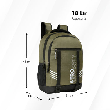 Aeropostale Leighton Non Laptop Backpack Olive