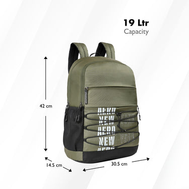 Aeropostale Coppell Non Laptop Backpack Olive