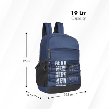 Aeropostale Coppell Non Laptop Backpack Navy